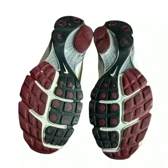 Nike Shox Women’s Size 9 Maroon Peach Beige Running Shoes - Picture 10 of 10